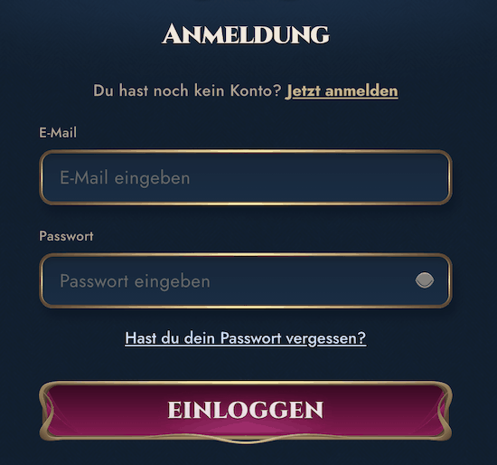 einloggen richroyal casino